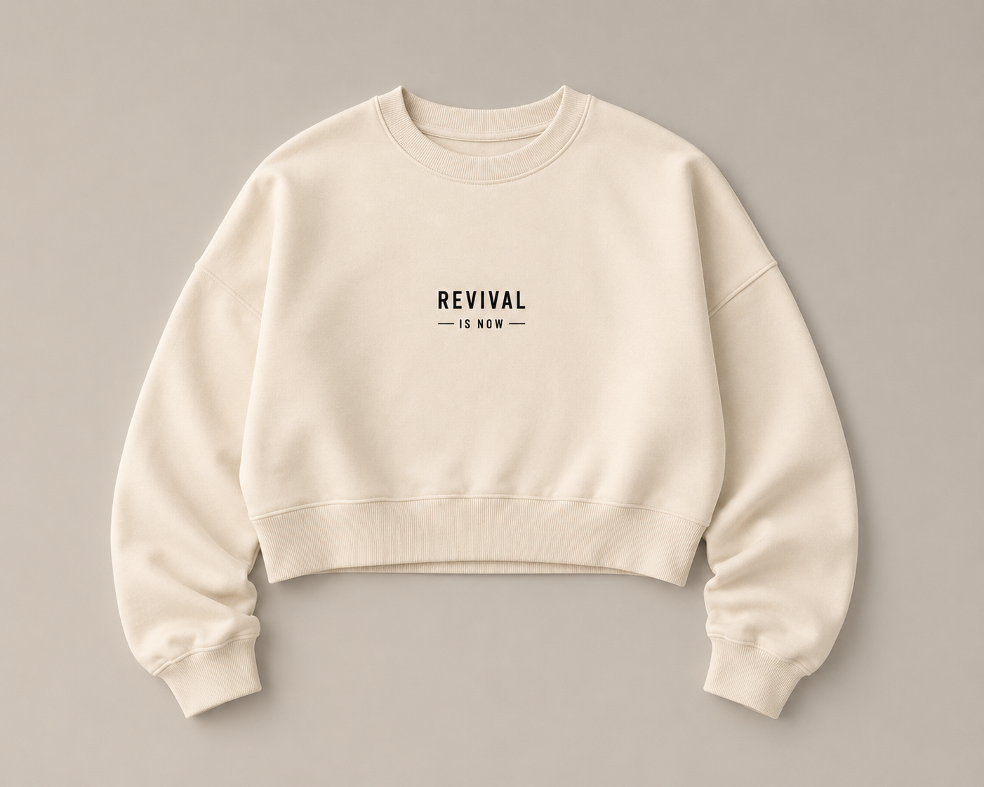 Cropped Women Revival Sweater