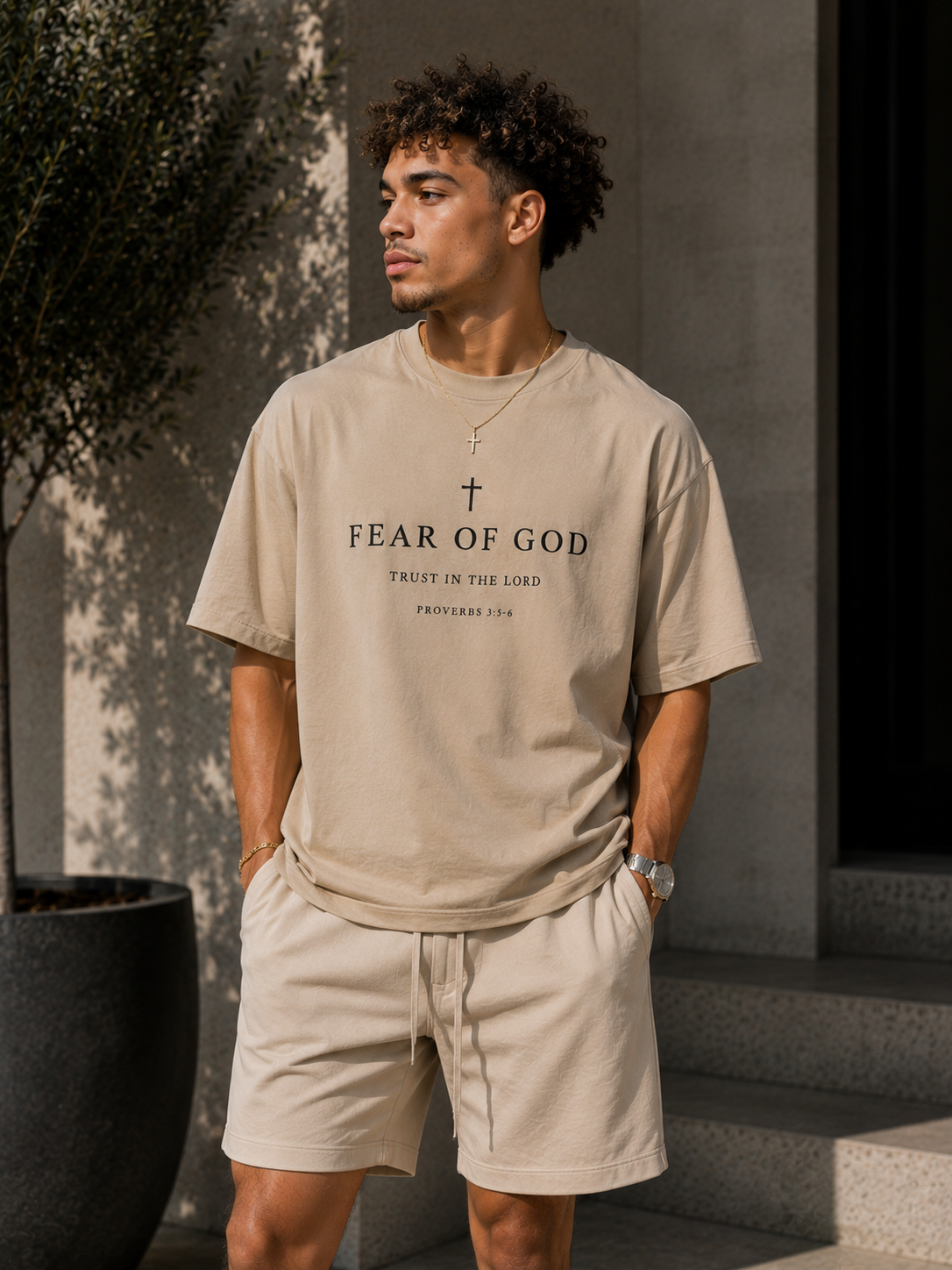 Fear of God Cross T-Shirt