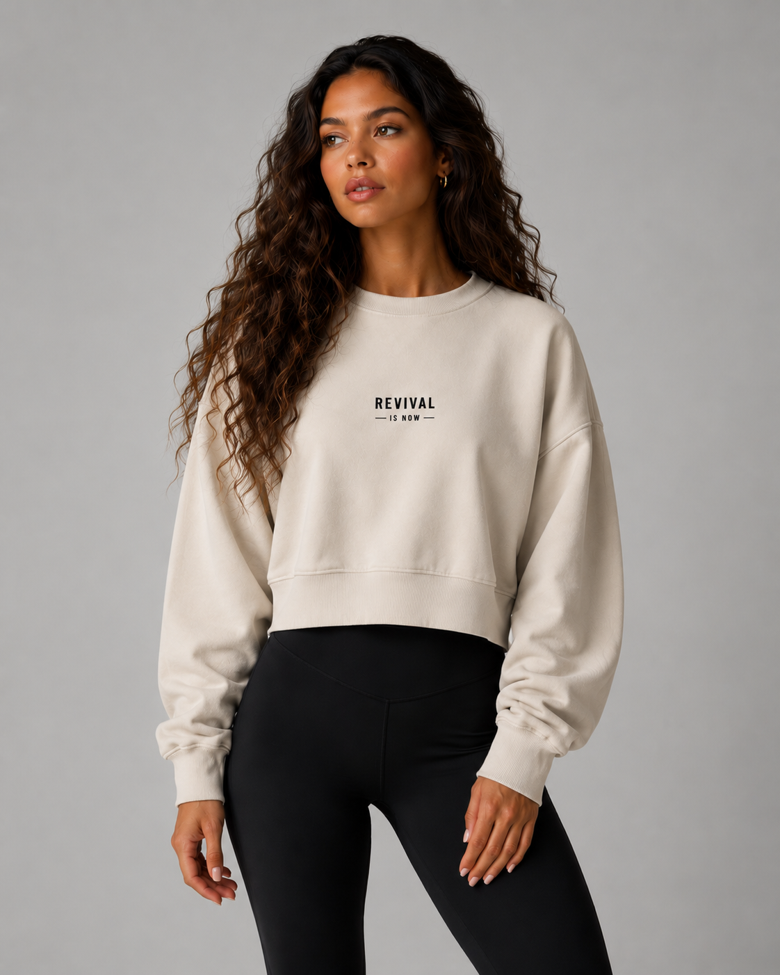 Cropped Women Revival Sweater